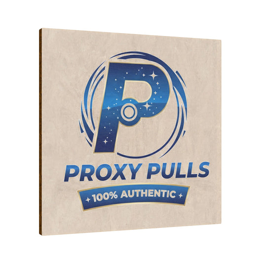 Wooden Ornament - ProxyPulls 100% Authentic Logo Plaque