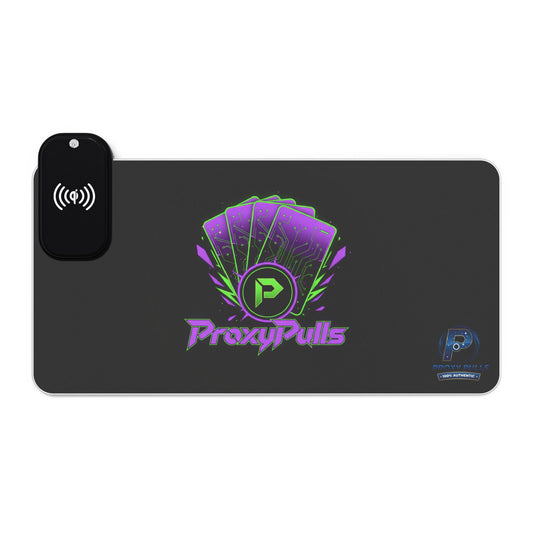 ProxyPulls "Cyber-Charge" RGB Mat | 15W Wireless Power & LED