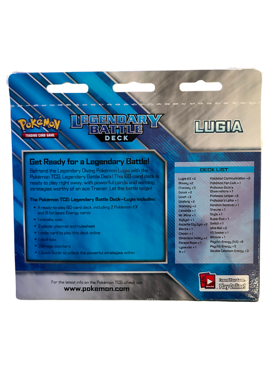 Pokémon TCG: Legendary Battle Deck – Lugia (60-Card Preconstructed Deck)