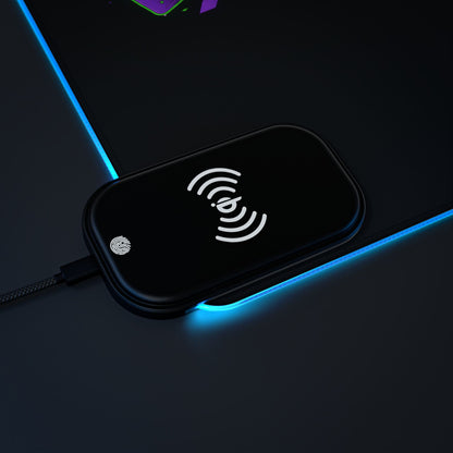 ProxyPulls "Cyber-Charge" RGB Mat | 15W Wireless Power & LED