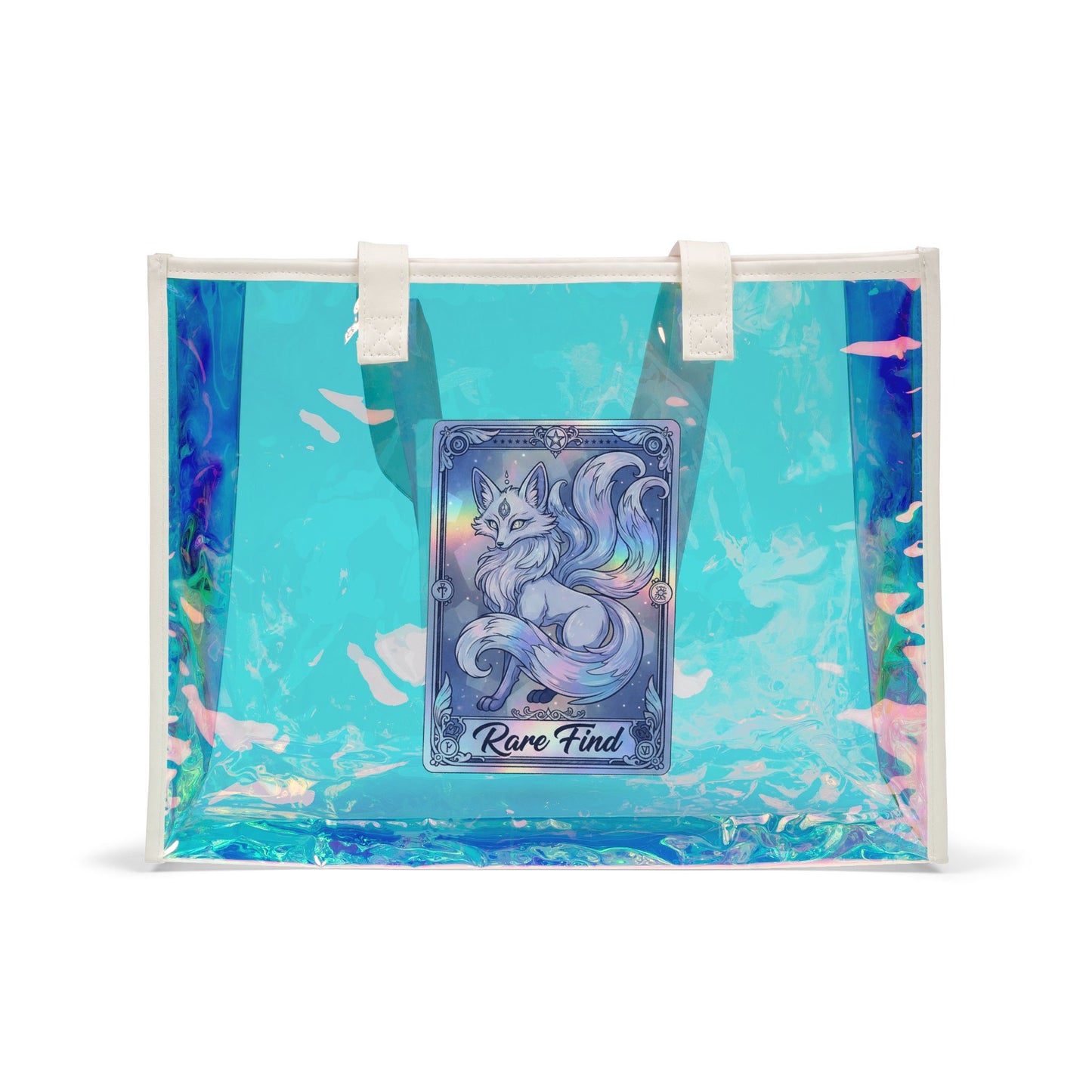 ProxyPulls "Holo-Rare" Iridescent Tote | 'Rare Find' Fox Edition