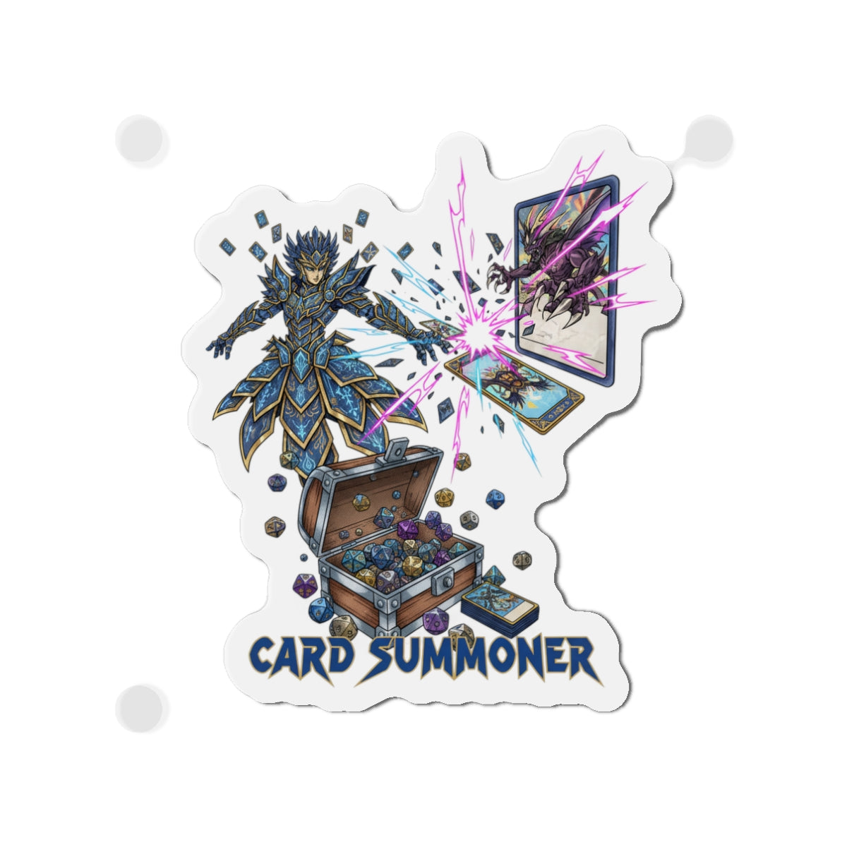 ProxyPulls "Grand Summon" Die-Cut Magnet | TCG Action Scene