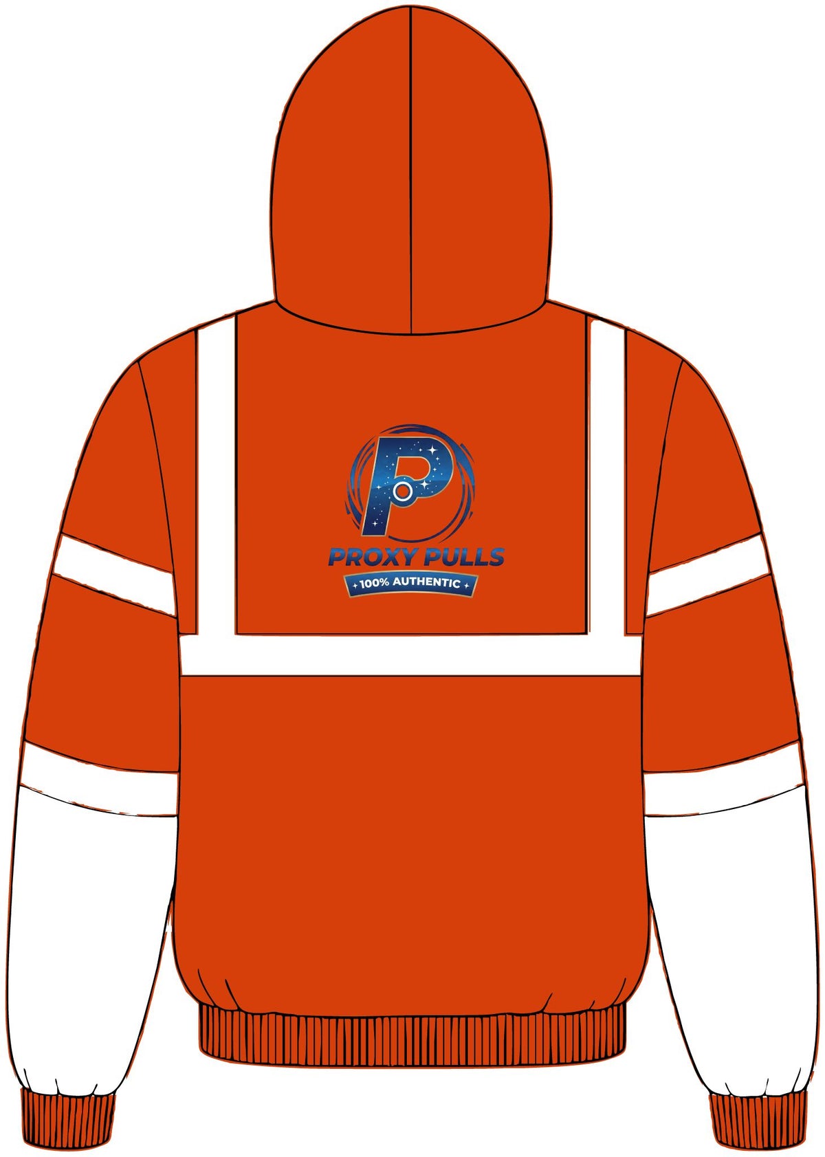 High-Visibility ProxyPulls Safety Bomber Jacket - Reflective Workwear Jacket