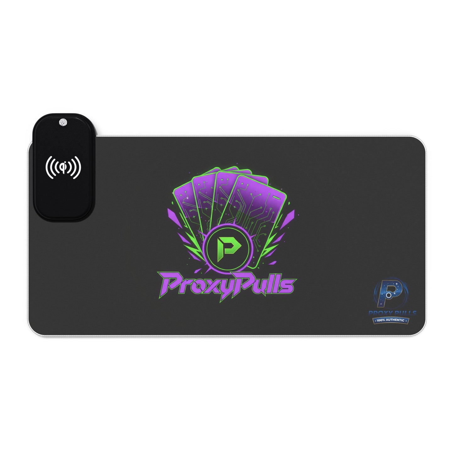 ProxyPulls "Cyber-Charge" RGB Mat | 15W Wireless Power & LED