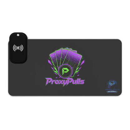 ProxyPulls "Cyber-Charge" RGB Mat | 15W Wireless Power & LED