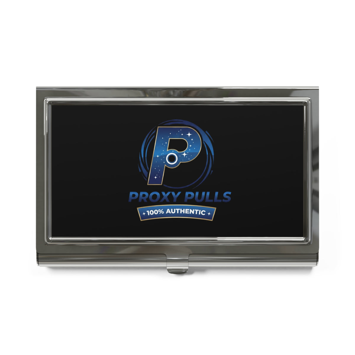 Metal Card Holder - ProxyPulls Logo (100% Authentic)