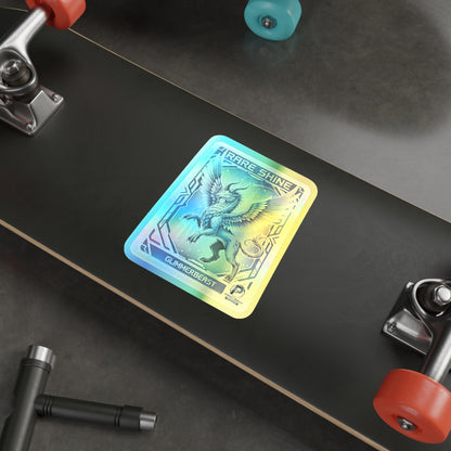 Holographic 'Rare Shine' Glimmerbeast Sticker - Limited Edition Die-Cut Pegasus