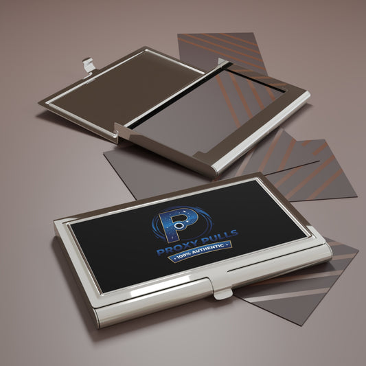 Metal Card Holder - ProxyPulls Logo (100% Authentic)