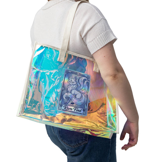 ProxyPulls "Holo-Rare" Iridescent Tote | 'Rare Find' Fox Edition