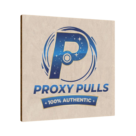 Wooden Ornament - ProxyPulls 100% Authentic Logo Plaque