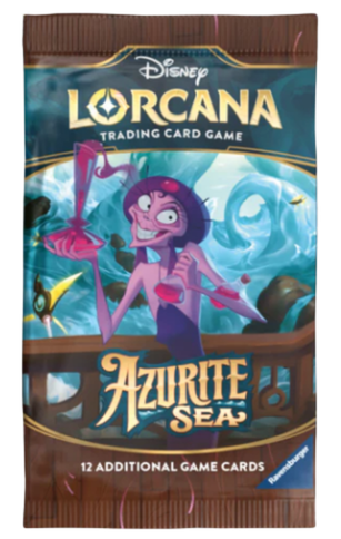 Disney Lorcana: Azurite Sea Booster Pack (12 Cards) - (ENG)