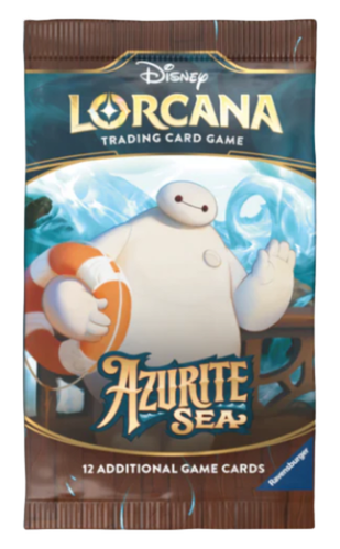 Disney Lorcana: Azurite Sea Booster Pack (12 Cards) - (ENG)