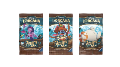 Disney Lorcana: Azurite Sea Booster Pack (12 Cards) - (ENG)