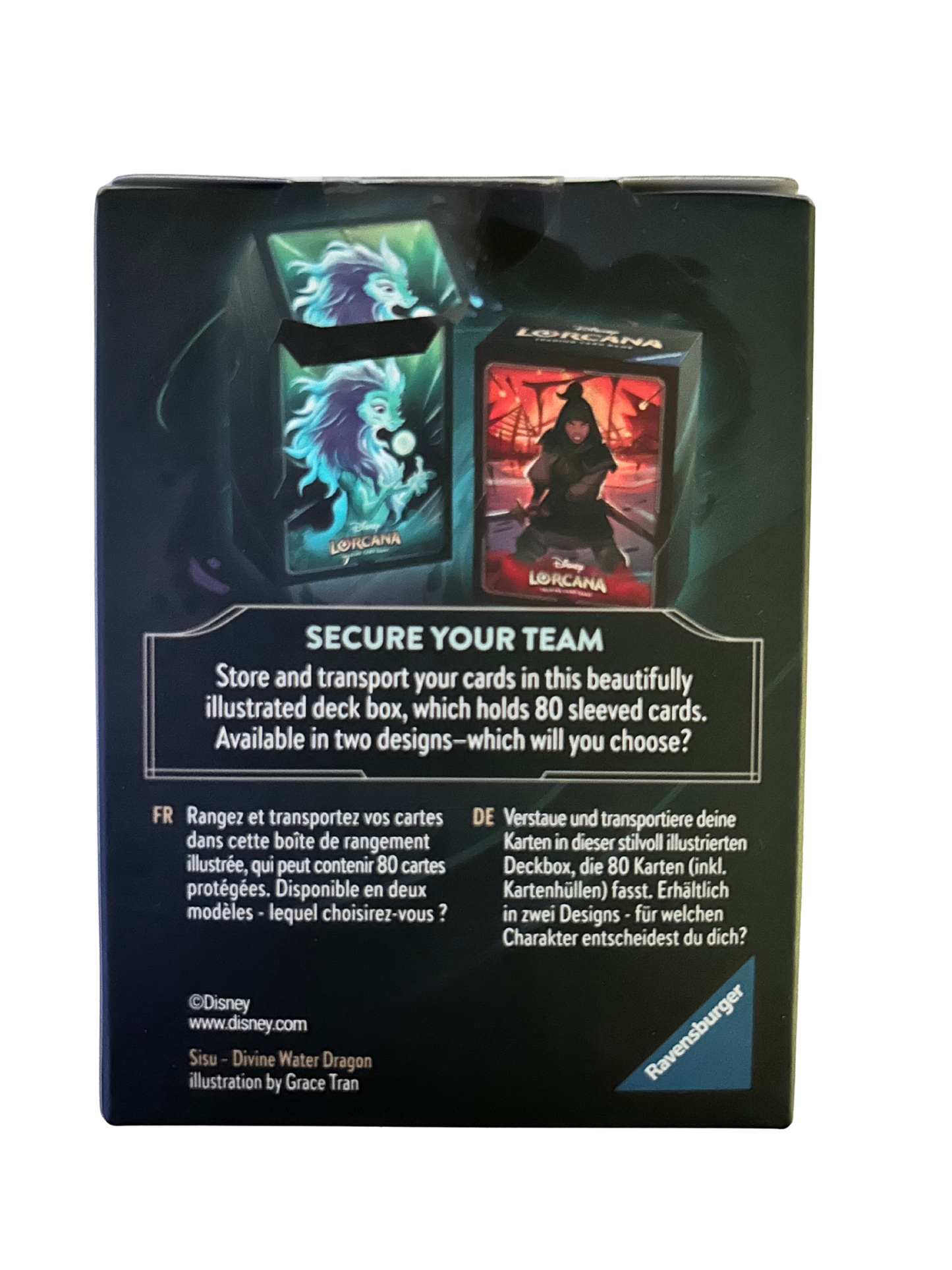 Disney Lorcana: Rise of the Floodborn Deck Box - Sisu