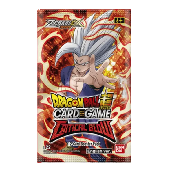 Dragon Ball Super Card Game Masters: Critical Blow Booster Pack (B22) (12 Cards) - (ENG)