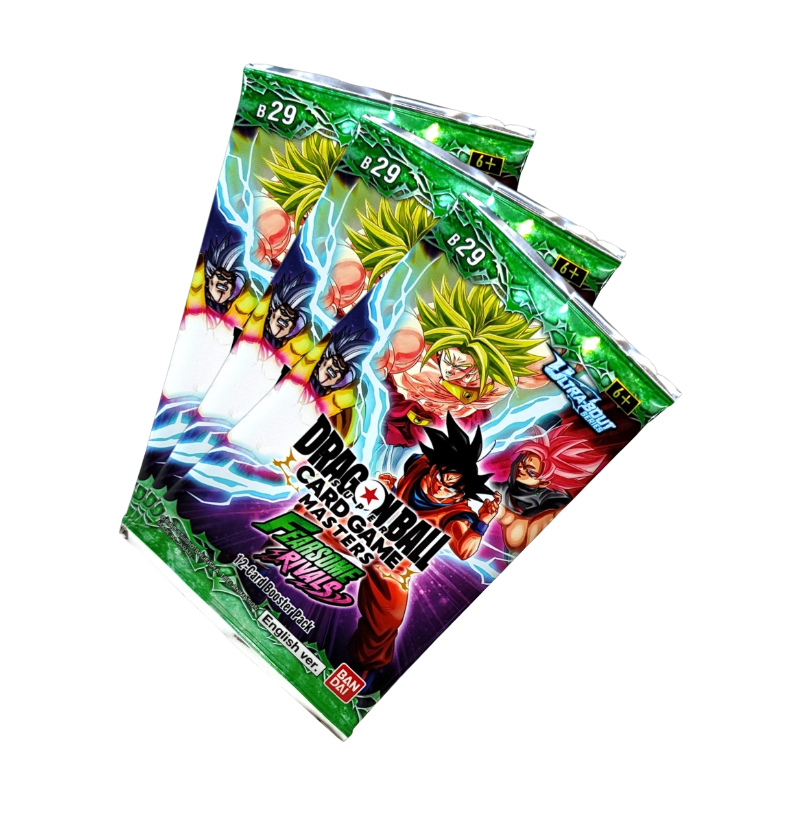 Dragon Ball Super Card Game Masters: Fearsome Rivals Booster Pack (B29) (12 Cards) - (ENG)