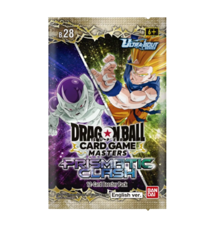 Dragon Ball Super Card Game Masters: Prismatic Clash Booster Pack (B28) (12 Cards) - (ENG)