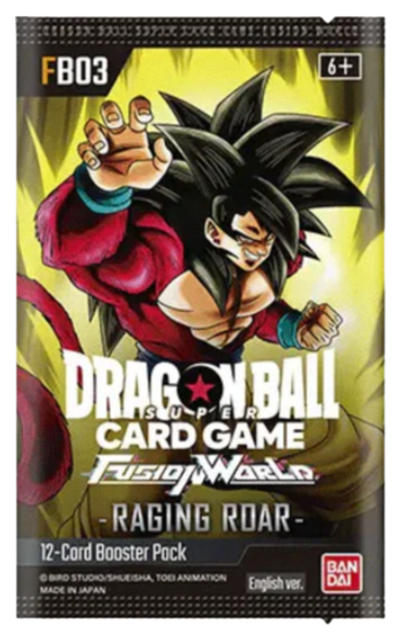 Dragon Ball Super Fusion World: Raging Roar Booster Pack (FB03) - (ENG)