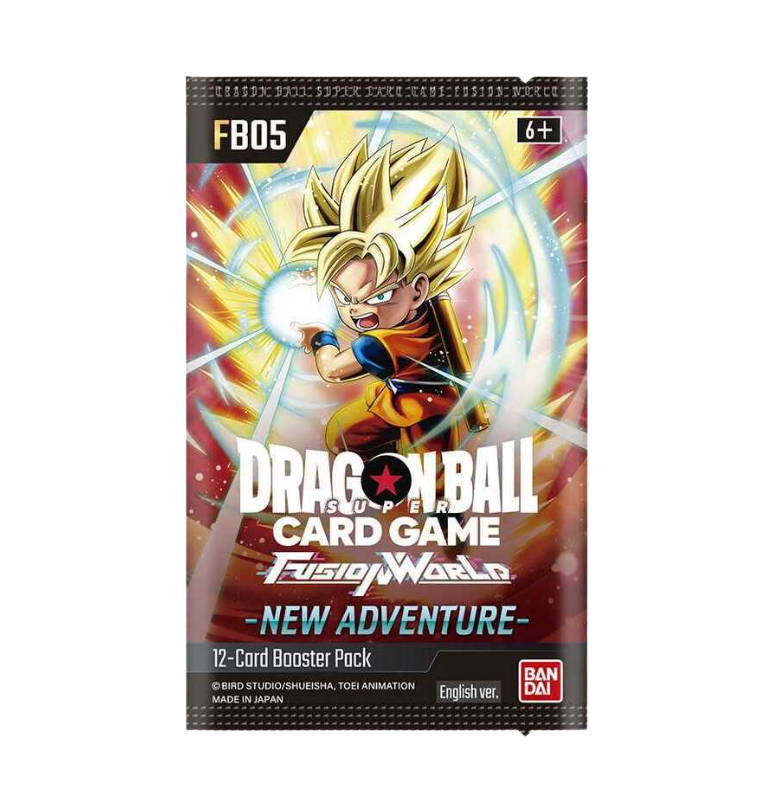 Dragon Ball Super TCG: Fusion World - New Adventure Booster Pack (FB05) (12 Cards) - (ENG)