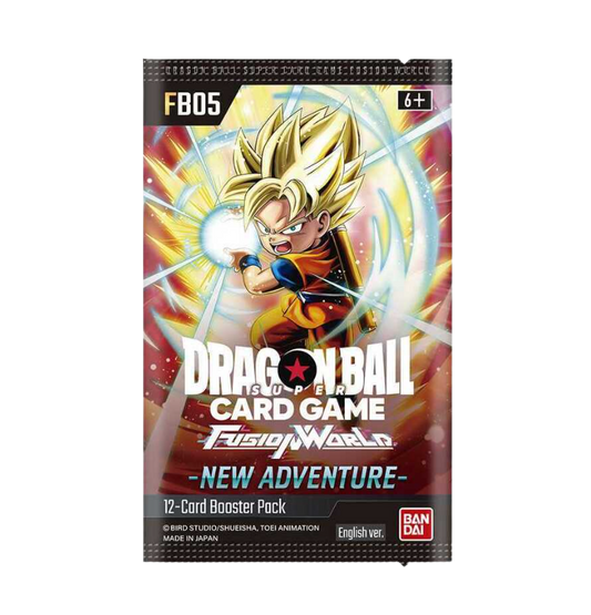 Dragon Ball Super TCG: Fusion World - New Adventure Booster Pack (FB05) (12 Cards) - (ENG)