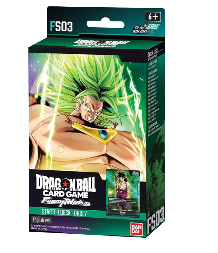 Dragon Ball Super TCG: Fusion World - Broly Starter Deck (FS03) - (ENG)