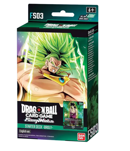 Dragon Ball Super TCG: Fusion World - Broly Starter Deck (FS03) - (ENG)