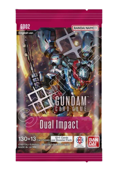 Gundam Card Game: Dual Impact Booster Pack (GD02) (13 Cards) - (ENG)