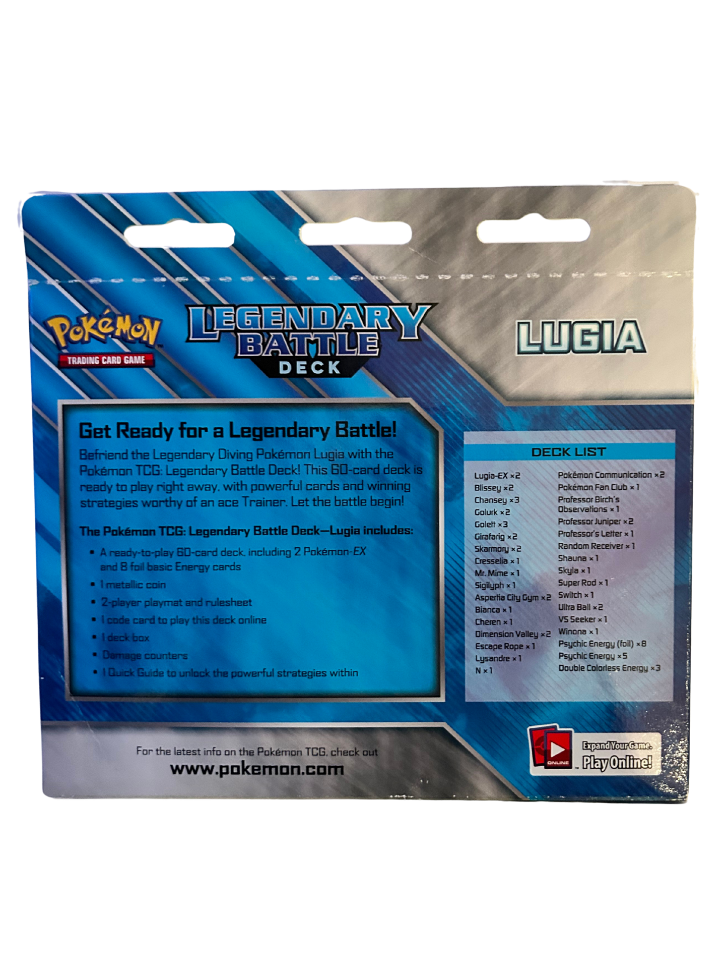Pokémon TCG: Legendary Battle Deck – Lugia (60-Card Preconstructed Deck)
