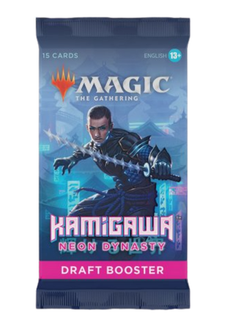Magic: The Gathering - Kamigawa: Neon Dynasty Draft Booster Pack (15 Cards) - (ENG)