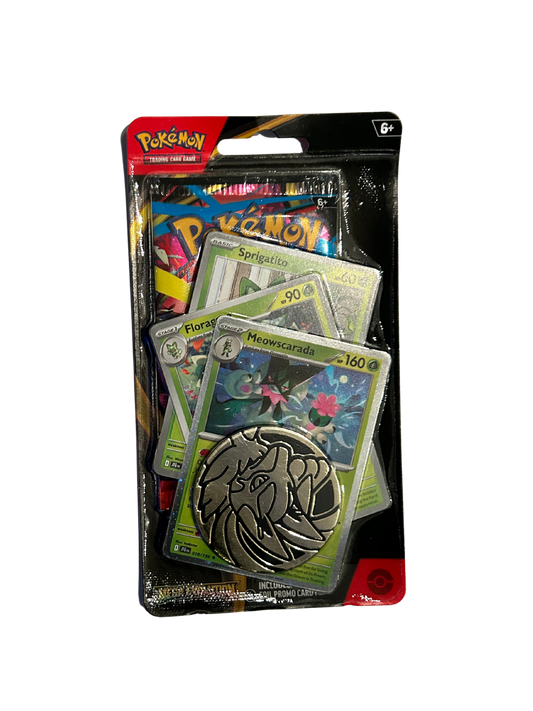 Pokémon TCG: Mega Evolution Premium Checklane Blister - Meowscarada Evolution Line