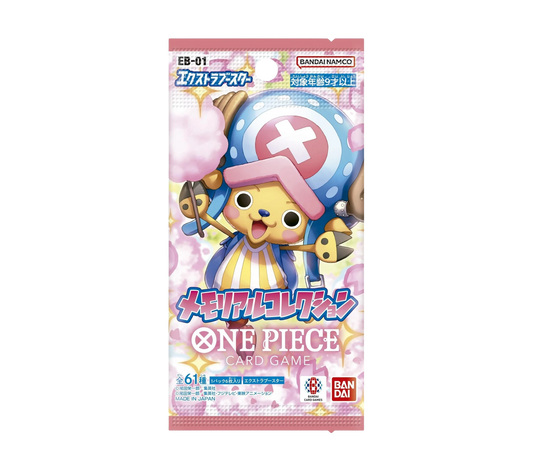 One Piece TCG: EB-01 Memorial Collection Booster Pack [Japanese Edition]
