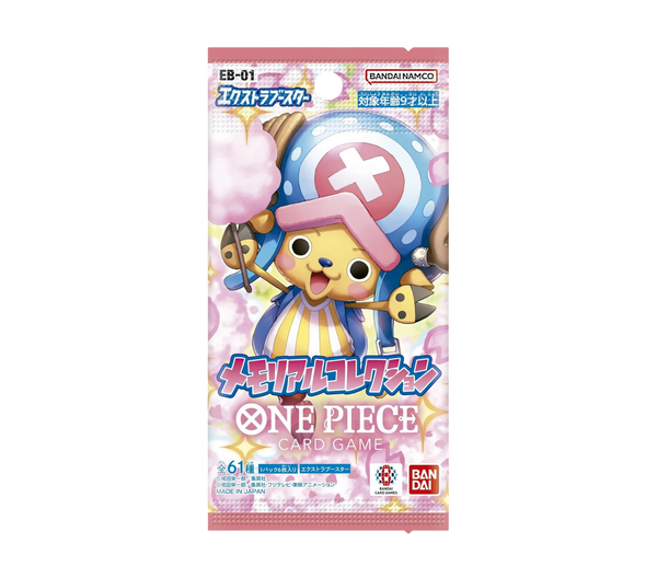 One Piece TCG: EB-01 Memorial Collection Booster Pack [Japanese Edition]