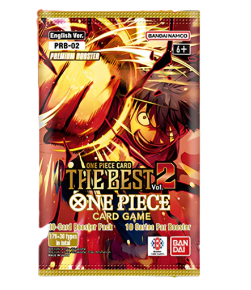 One Piece TCG: Premium Booster - The Best Vol. 2 Pack (PRB-02) (10 Cards) - (ENG)