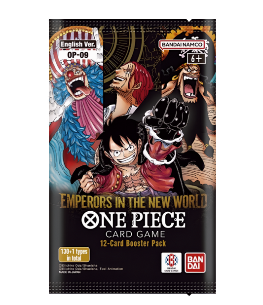 One Piece TCG: Emperors in the New World Booster Pack (OP-09) (12 Cards) - (ENG)