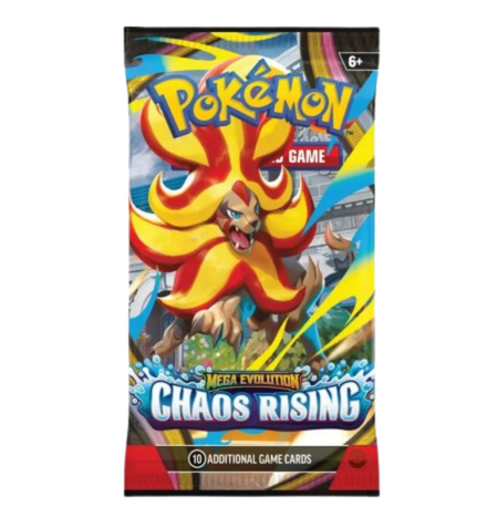 Pokémon TCG: Mega Evolution - Chaos Rising Booster Pack (10 Cards) - (ENG)