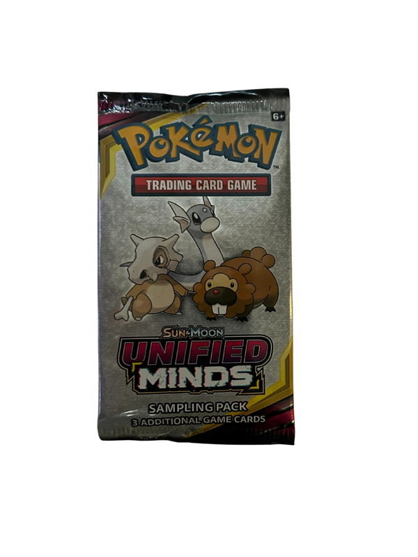 Pokémon Sun & Moon: Unified Minds Sampling Pack | Sealed 3-Card "Fun Pack"