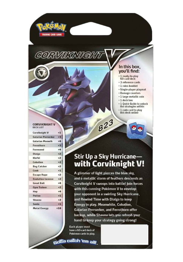 Pokémon TCG: Corviknight V Battle Deck (60 Cards) - (ENG)