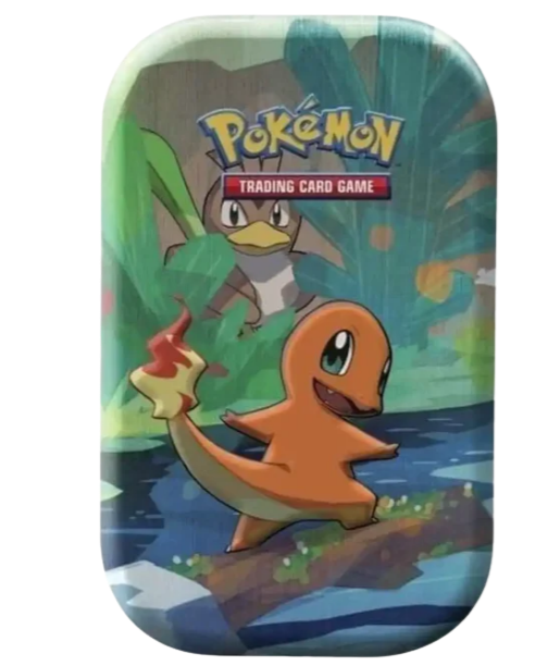 Pokémon TCG: Kanto Friends Mini Tin // 2 Booster Packs + Coin - (ENG)