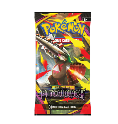 Pokémon TCG: Mega Evolution - Pitch Black Booster Pack (10 Cards) - (ENG)