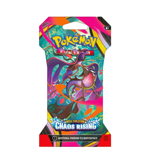 Pokémon TCG: Mega Evolution - Chaos Rising Sleeved Booster Pack (10 Cards) - (ENG)