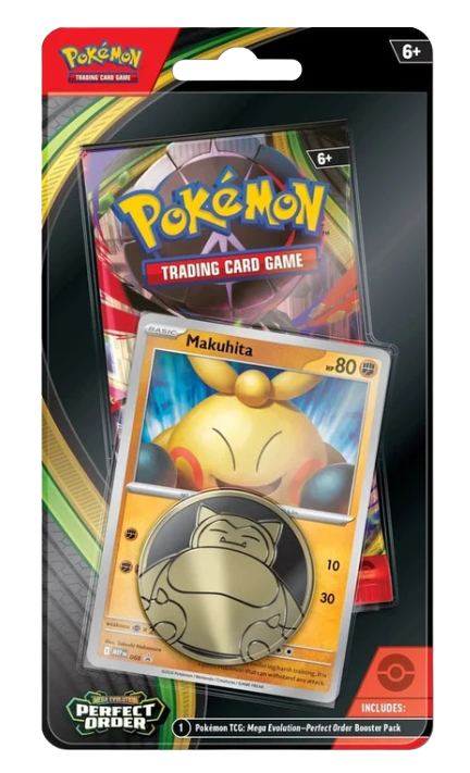 Pokémon TCG: Mega Evolution - Perfect Order Checklane Blister (Makuhita) - (ENG)