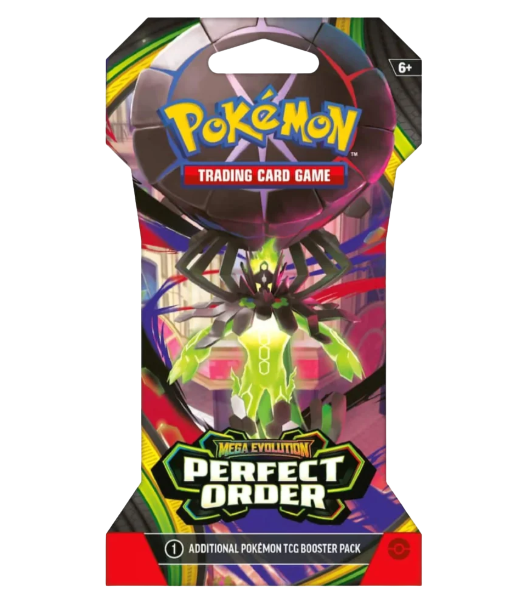 Pokémon TCG: Mega Evolution – Perfect Order Sleeved Booster Pack (10 Cards) - (ENG)