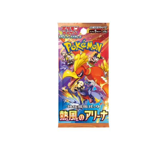 Pokémon TCG: Scarlet & Violet - Heat Wave Arena Booster Pack (sv9a) (5 Cards) - (JP)