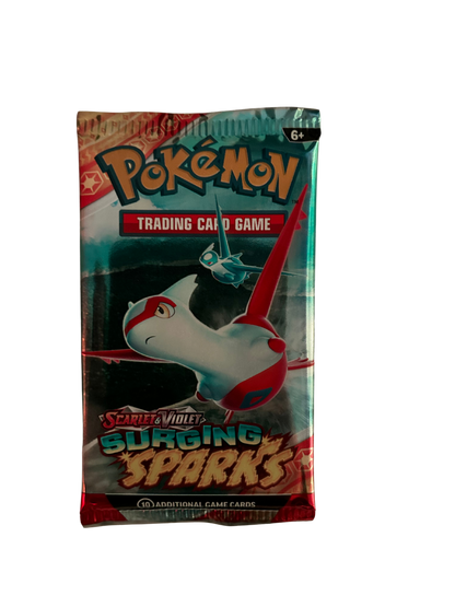 surging sparks booster box png Surging Sparks Booster Pack | Pokémon TCG Scarlet & Violet 8