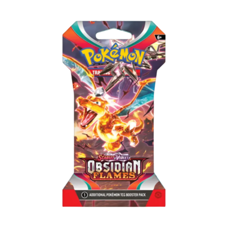 Pokémon TCG: Scarlet & Violet - Obsidian Flames Sleeved Booster Pack (10 Cards) - (ENG)