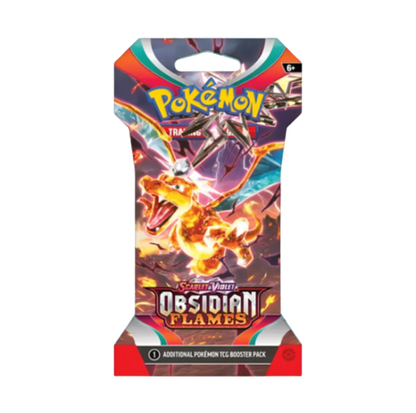 Pokémon TCG: Scarlet & Violet - Obsidian Flames Sleeved Booster Pack (10 Cards) - (ENG)