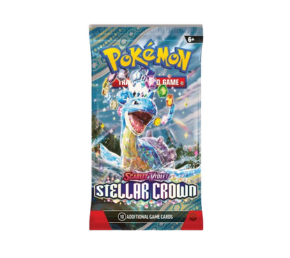 Pokémon TCG: Scarlet & Violet - Stellar Crown Booster Pack // 10 Cards - (ENG)
