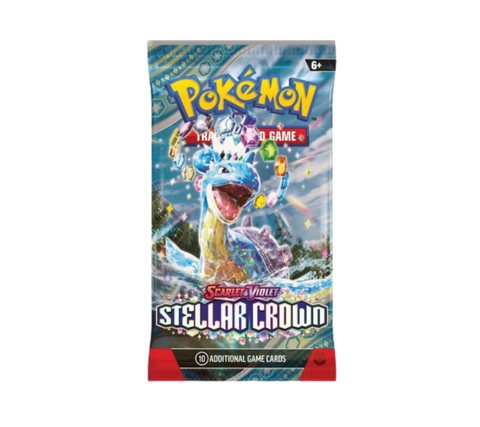 Pokémon TCG: Scarlet & Violet - Stellar Crown Booster Pack // 10 Cards - (ENG)