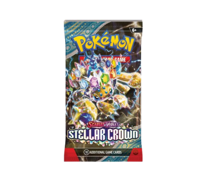 Pokémon TCG: Scarlet & Violet - Stellar Crown Booster Pack // 10 Cards - (ENG)
