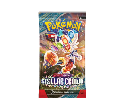 Pokémon TCG: Scarlet & Violet - Stellar Crown Booster Pack // 10 Cards - (ENG)